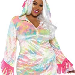 LEG-AVENUE - Magische eenhoorn outfit voor vrouwen - Grote Maten - XXL - Volwassenen kostuums
