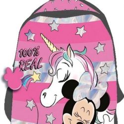 Minnie mouse & unicorn rugzak stevige en goede kwaliiteit. en 2 vakken