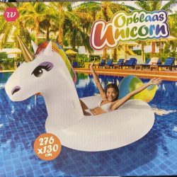 Opblaas eenhoorn / unicorn XL