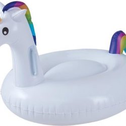 Opblaasbare eenhoorn / unicorn luchtbed voor kinderen 90 cm - Opblaasbaar zwembad speelgoed