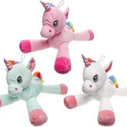Pluche Eenhoorn Regenboog - Unicorn - 40 cm | eenhoorn knuffel | knuffeldier | unicorn | rainbow
