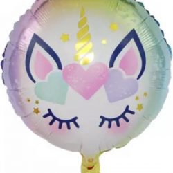 Unicorn-Lila-18-Inch-Folie-Ballon