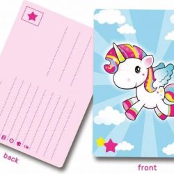 Unicorn Uitnodigingen 6 stuks