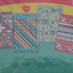 400 Unicorn Stickers - Stickerset Eenhoorn - inclusief alphabet - 4 Vellen