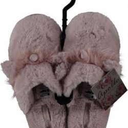 Apollo Sloffen Eenhoorn Dames Textiel/elastomeer Roze Mt 41-42