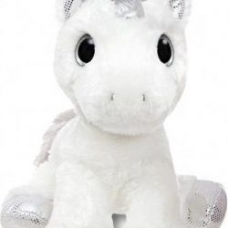 Aurora Sparkle Tales Unicorn Zilver 30 Cm