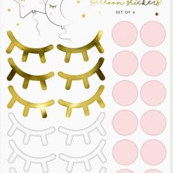 Ballonnen Stickerset Wink - 6 stuks