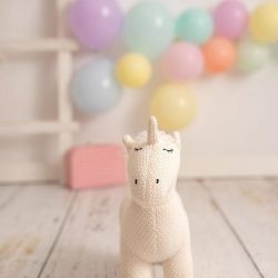 CROCHETTS KNUFFELDIER UNICORNIO MINI (AMIGURUMI)