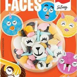Cake Décor| Crazy Faces - Suikeroogjes