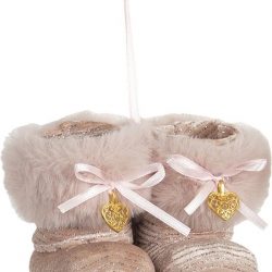 Clayre & Eef Decoratie Knuffel Slofjes TW0531 8*7*7 cm