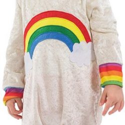 EUROCARNAVALES - Regenboog eenhoorn kostuum voor baby's - 6 - 9 maanden (67-69 cm) - Kinderkostuums
