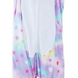 Eenhoorn Onesie Sterren Verkleedkleding - Volwassenen & Kinderen - L (168-175 cm)