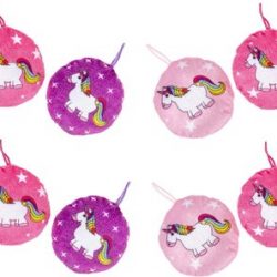 Eenhoorn Pluche Kussentje Unicorn 10 Cm | 12 stuks
