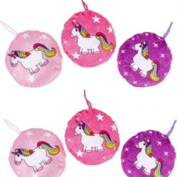 Eenhoorn Pluche Kussentje Unicorn 10 Cm | 6 stuks