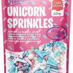Eenhoorn Sprinkels - Unicorn eetbare strooisels|Taartdecoratie Eenhoorn | Taartversiering