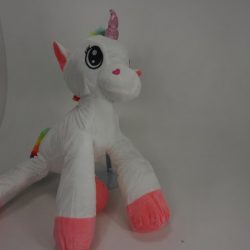 Eenhoorn knuffel | Eenhoorn pluche | Unicorn | Unicorn 60 cm | Eenhoorn wit |