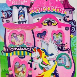 Glitter - Stickerboek "Unicorns" - stickers plakken - boek - Glitters - Sticker Festival
