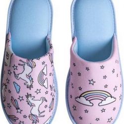 Good Mood Pantoffels - Regenboog Unicorn - Maat 38/39