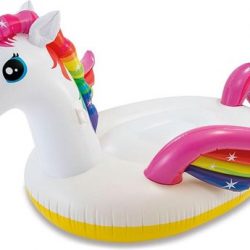 Intex Opblaasbare Unicorn 201x140x97 cm - Opblaasfiguur