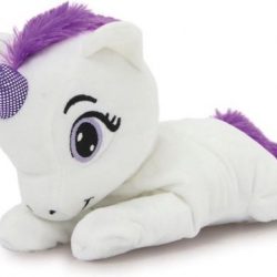 Jamara Knuffel Clampy Eenhoorn 27 Cm Wit/paars