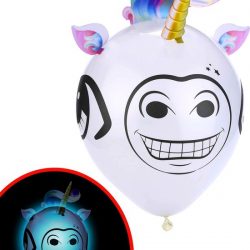 LED eenhoorn ballon Illooms® - Feestdecoratievoorwerp