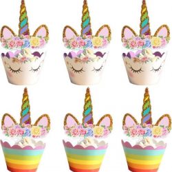 La Gabriela- Cupcake- Muffinset - Verjaardag- Unicorn - School Traktatie - 48 Stuks