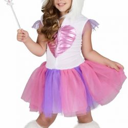 MODAT - Eenhoorn prinses kostuum voor meisjes - 110/116 (5-6 jaar)  - Kinderkostuums