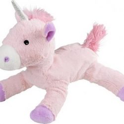 Magnetron warmte knuffel eenhoorn roze 30 cm - Heatpack/coldpack - Warmteknuffel lavendel geur - Mystieke dieren eenhoorns knuffels - Dierenknuffels