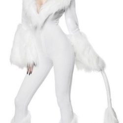 Mask Paradise Kostuum -XS- White Unicorn Wit