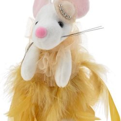 Melady Decoratie Knuffel MLLLTW0005  - Geel Polyester Knuffeldier