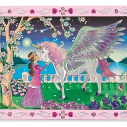Melissa & Doug - Peel & Press Sticker by Number - Mystical Unicorn