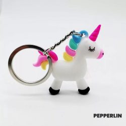PEPPERLIN • Blij Kind - Sleutelhanger - Unicorn - Eenhoorn - Cadeau
