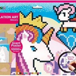 Pixelation Art - Unicorn XL Poster