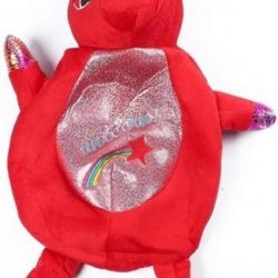 Pluche Knuffel Rugzak Jongens/Meisje  - met Verstelbare Banden - Knuffels  - School Rugzak Kind - Unicorn 45x20cm