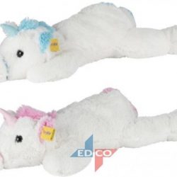 Pluche eenhoorn / unicorn knuffel 100 cm (Kleur assorti