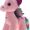 Pluche knuffel eenhoorn roze 22 cm - knuffeldier unicorn
