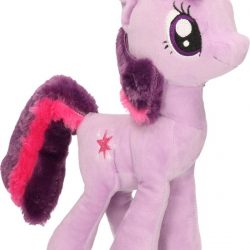 Pluche lila/paarse My Little Pony Twilight Sparkle knuffel 30 cm speelgoed - Eenhoorn  - Cartoon knuffels - Speelgoed voor kinderen