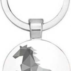 Sleutelhanger Paard - geschenk – gift – verjaardag – verassing – feestdag – cadeau – kado – versiering  - dier - pony - eenhoorn - vriend - beste vriend - pff - sport - hobby - paardrijden - galop - trekdier + Geschenkzakje