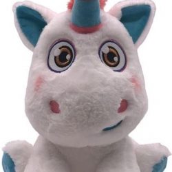 Splash Toys Cuties Knuffel Eenhoorn 25 Cm Wit