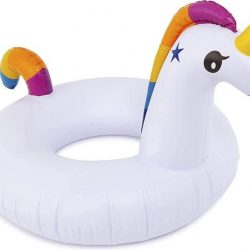 Summertastic Opblaadier Eenhoorn 90 Cm Vinyl Wit