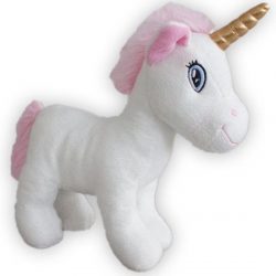 Sunkid - Eenhoorn - Unicorn - Staand - Wit Roze Goud - 30cm