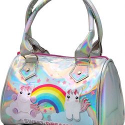 Sweet Dreams Schoudertas Eenhoorn  22 X 14 Cm Polyester Zilver