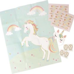 TALKING TABLES - Eenhoorn spel - Decoratie > Feest spelletjes