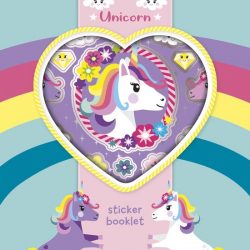Totum Stickerset Unicorn Booklet 14 X 21 Cm 4 Vellen