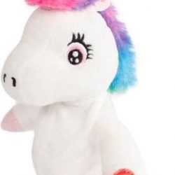 Toys Amsterdam Knuffel Unicorn Meisjes 24 Cm Pluche Wit