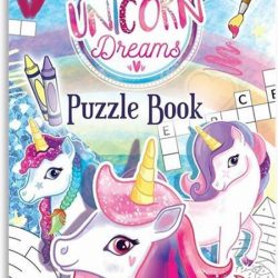 Uitdeelcadeautjes - Puzzle book "Unicorn Dreams" 8 Stuks