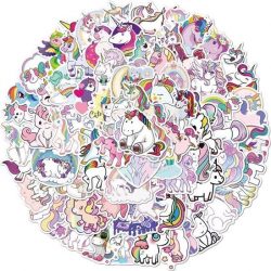 Unicorn Stickers|| 20 stuks|| Waterproof ✅