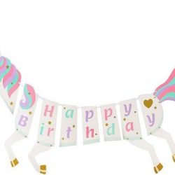 Unicorn Versiering - Unicorn Slingers - 150cm - Eenhoorn Versiering - Eenhoorn Decoratie