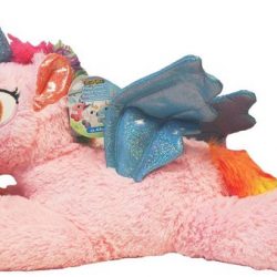 Unicorn knuffel 44cm roze