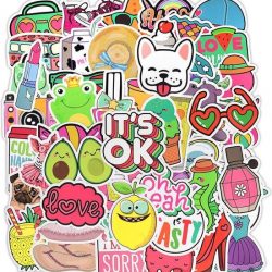 VSCO girl stickers voor meiden - 50 stickers voor laptop